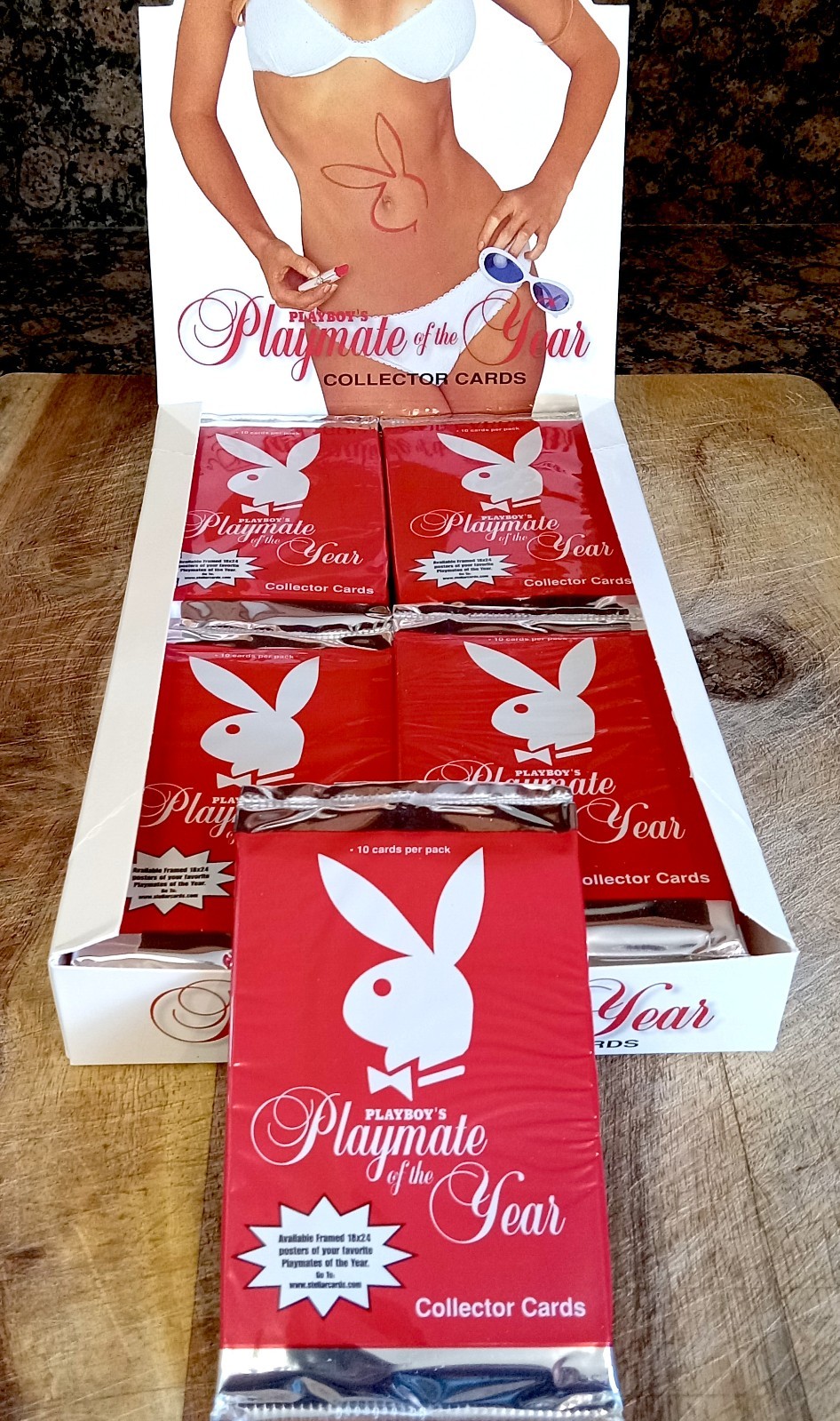 2003 Playboy PLAYMATE OF THE YEAR Collector Cards / SEALED PACK(S)