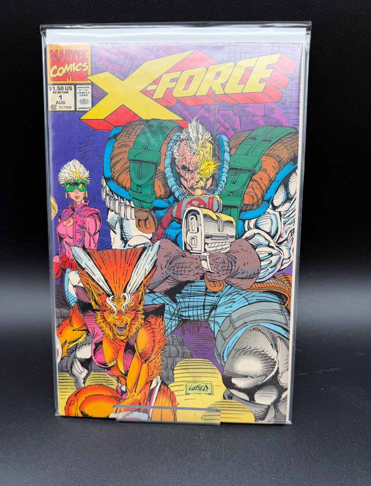 X-Force 1 Marvel 1991 Rob Liefeld 1st Print Cable Deadpool Era