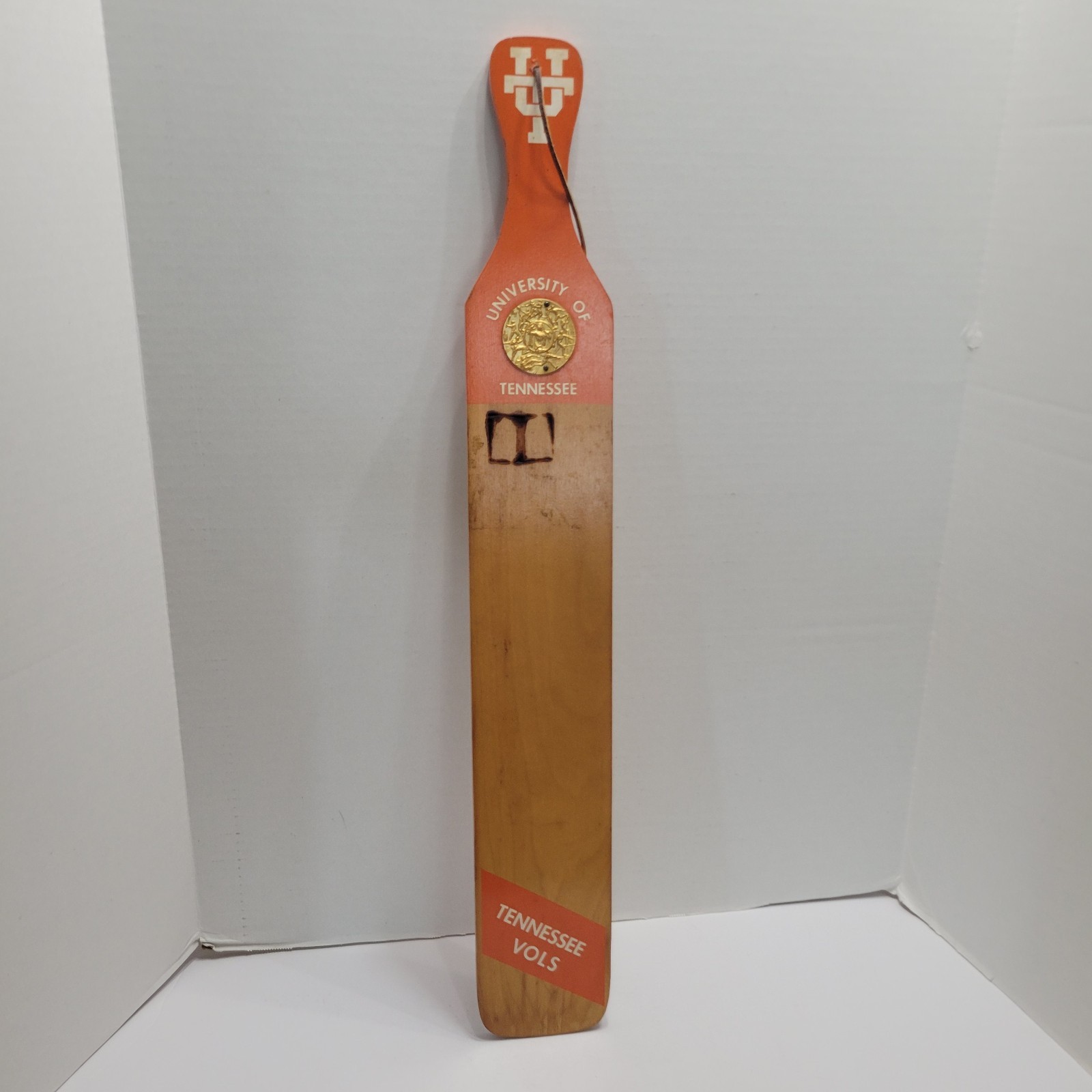 Vtg UT University Of Tennessee VOLS  Wooden Paddle \