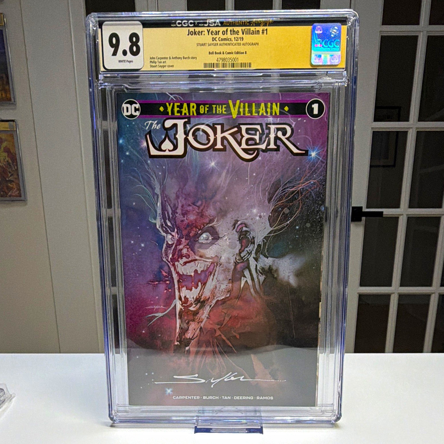 DC Comics Joker: Year of the Villain #1 (2019) - CGC 9.8 SS Sejic Signed