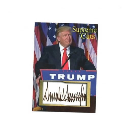 DONALD J. TRUMP Facsimile Autograph Limited Edition Card \