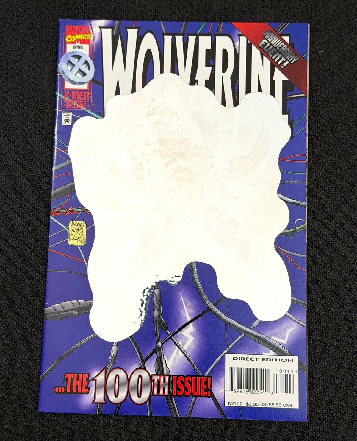 Wolverine #100 Marvel Comics Direct Edition Modern Age Adam Kubert Cover X-Men