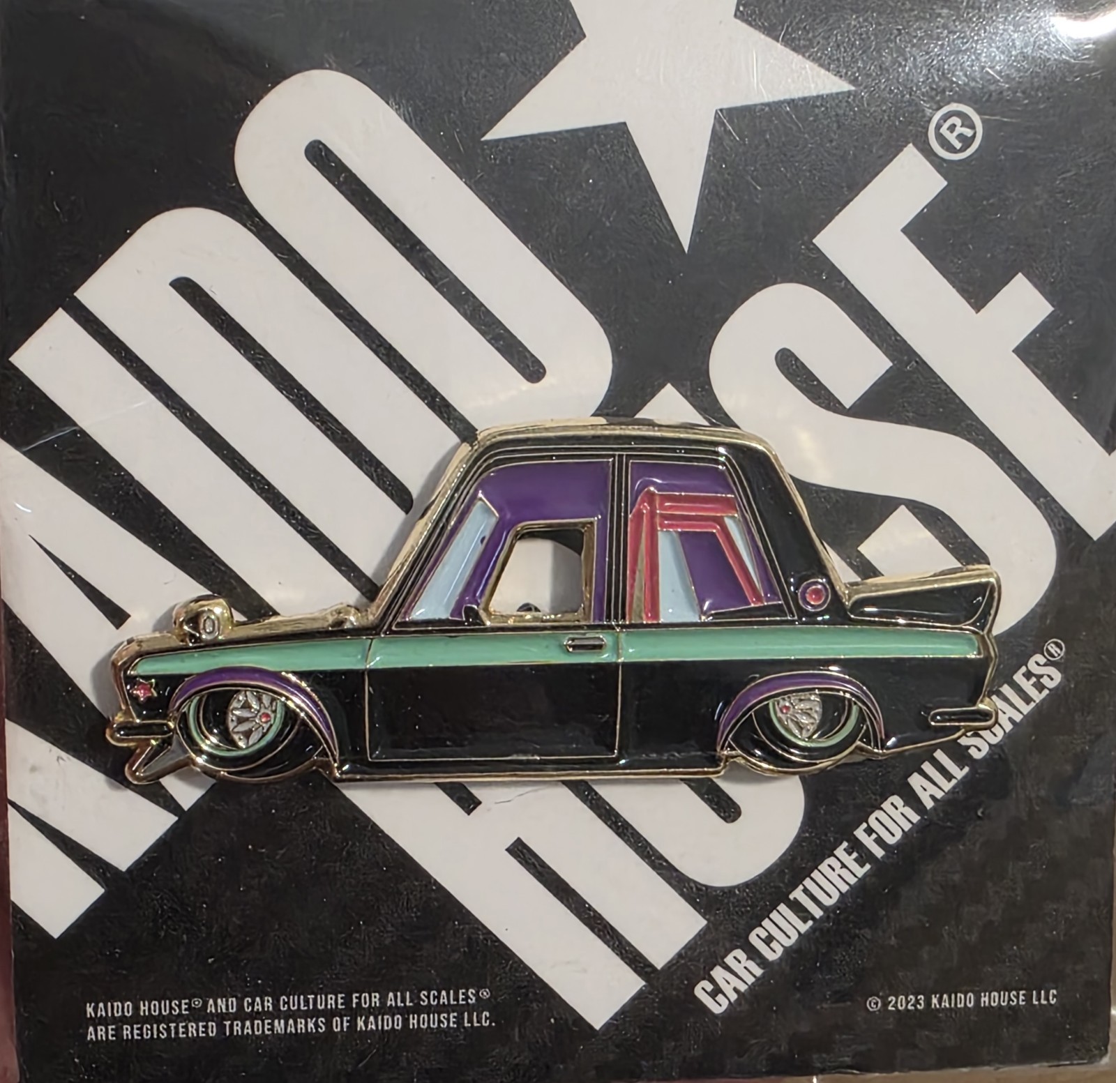 Kaido House x OFFSE7 BLKLTD Tallboy Gold Trim (XX/60) KHMG069 PIN XHTF Sealed