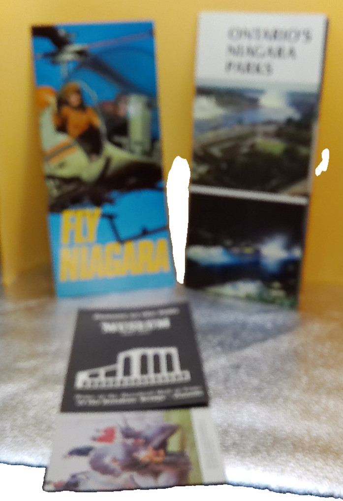 Niagara Falls NY CA vintage brochures Fly Parks Museum lot 3