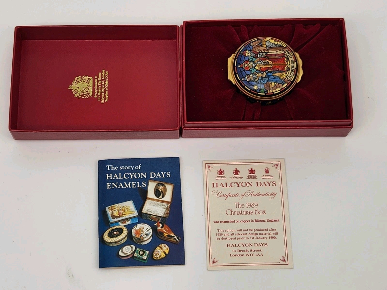 Halcyon Days Enamels Rare \