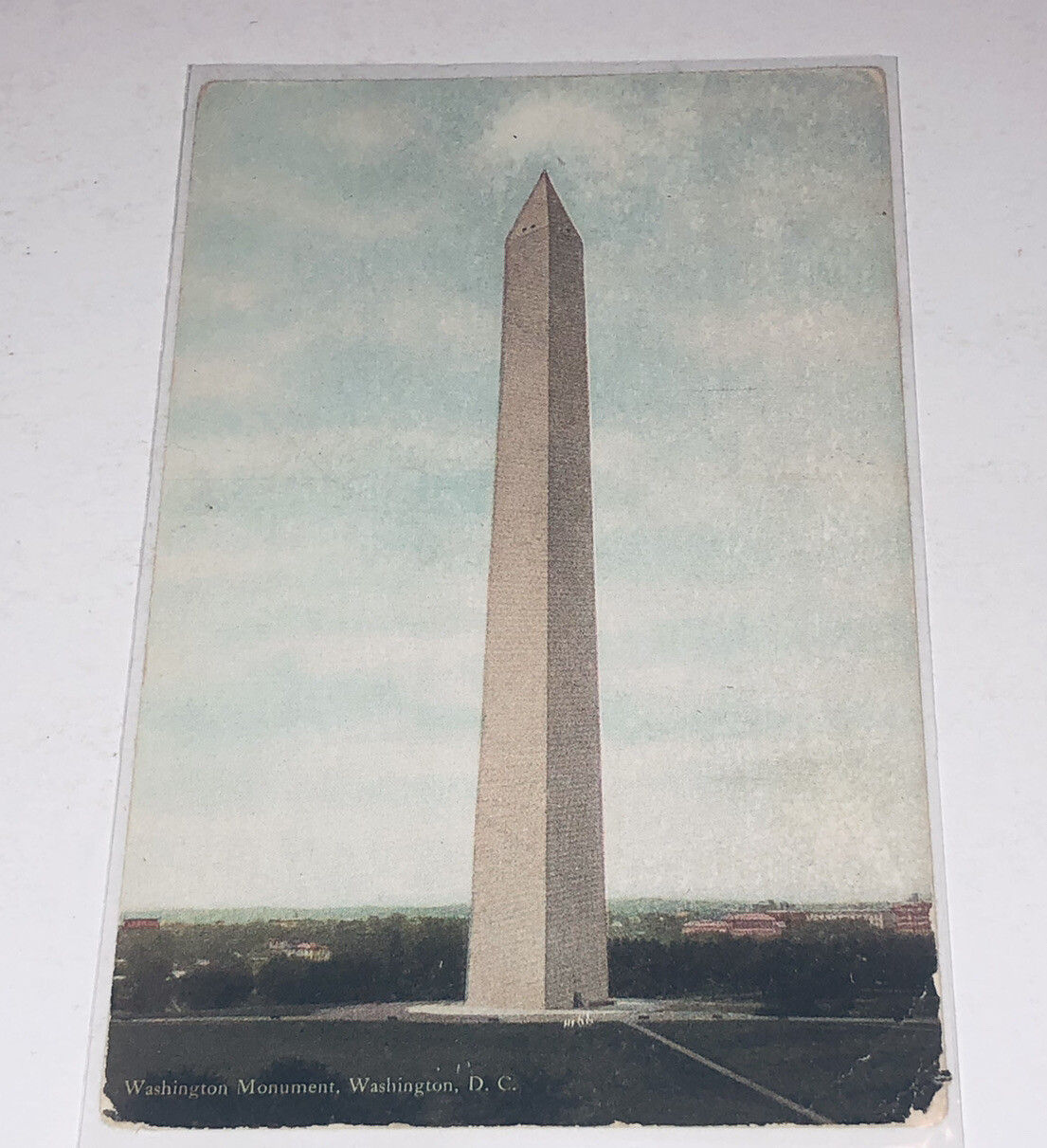Vintage Postcard Washington Monument, Washington, DC. Unposted Early 1900’s S16