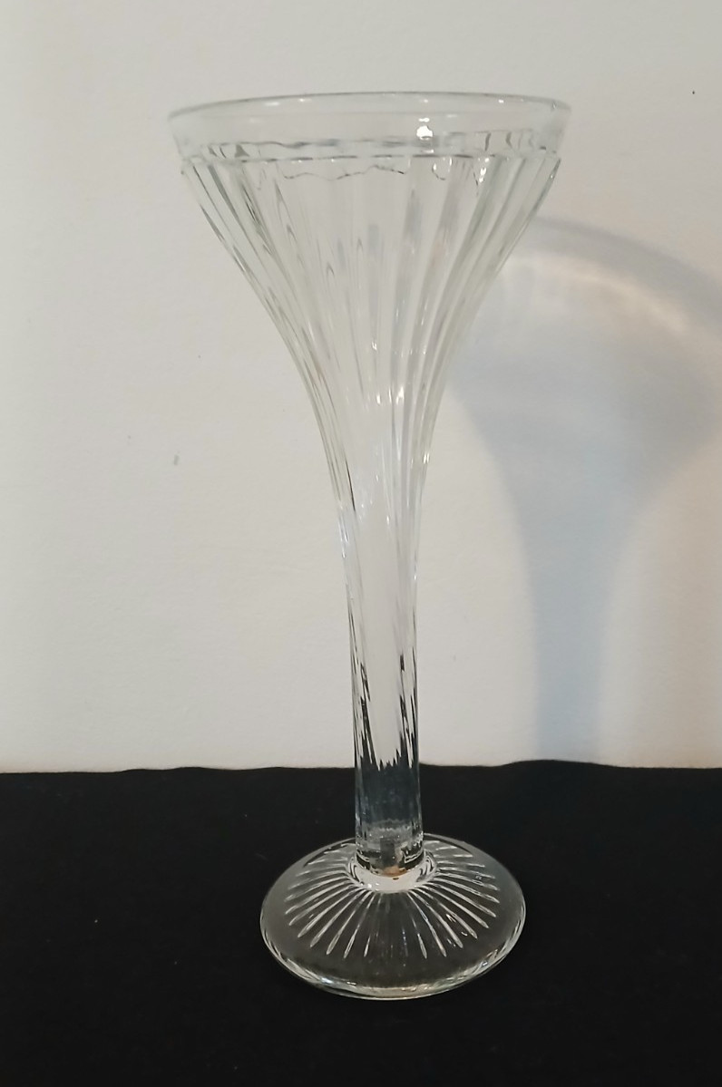 Antique 1920\'s New Martinsville Heavy Glass 12\