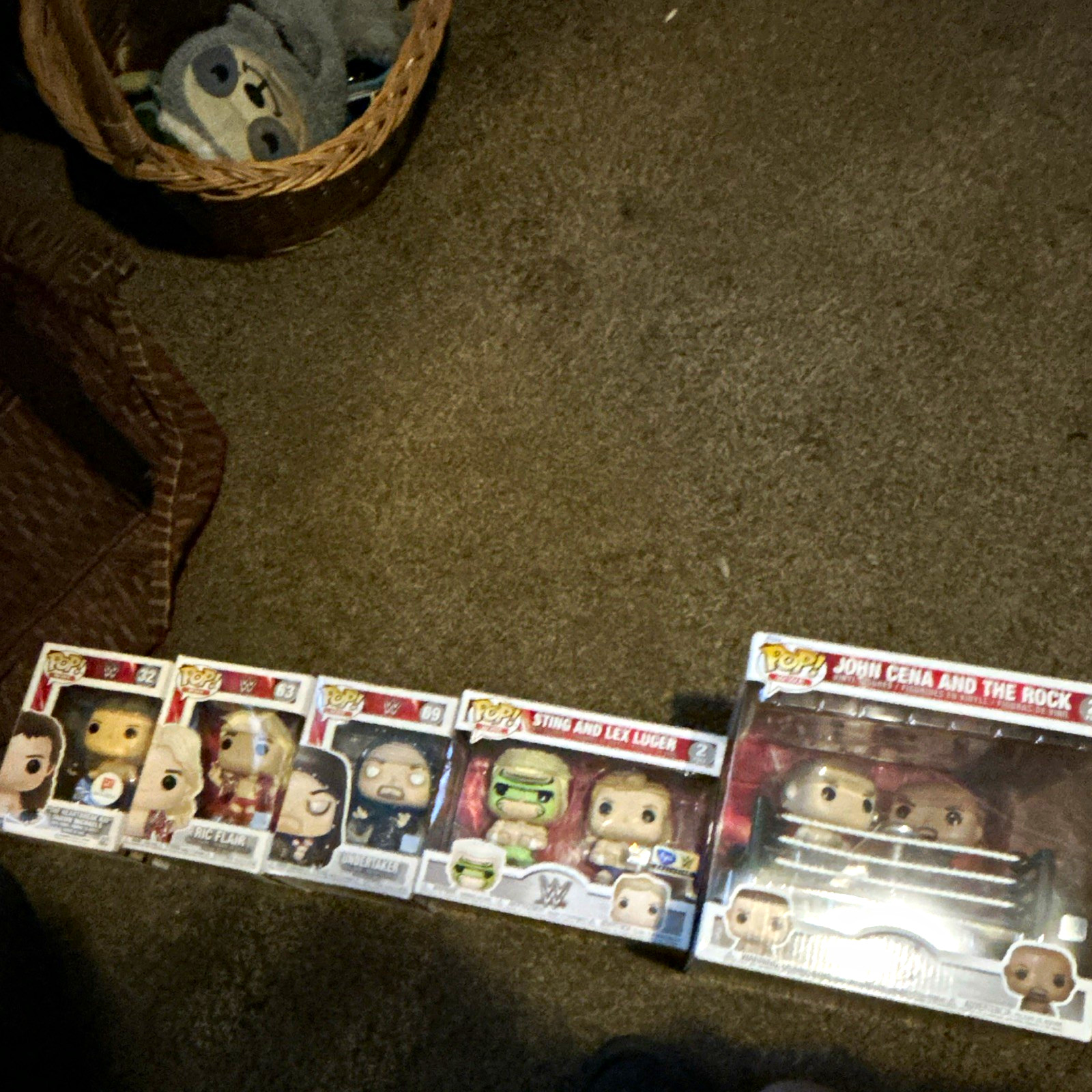 Funko Pop WWE Vinyl Figure Mixed Lot 5-Pack Walgreens Exclusive Flair