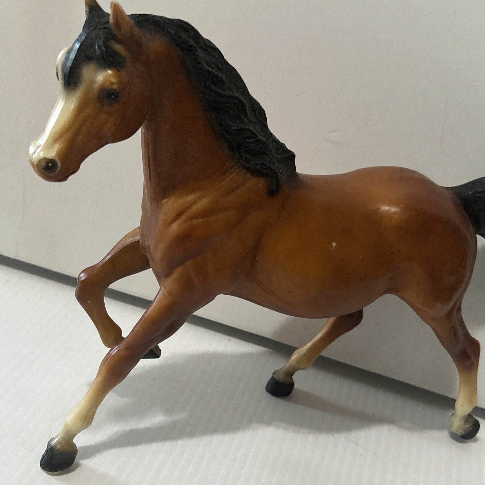 Vintage Brown Breyer Horse Black Mane