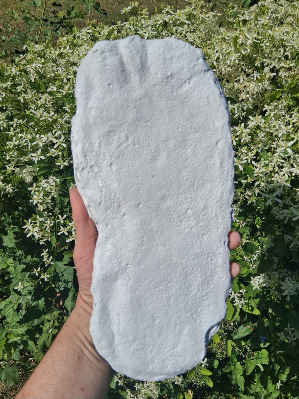 1971 Fouke Monster Bigfoot cast track replica footprint 