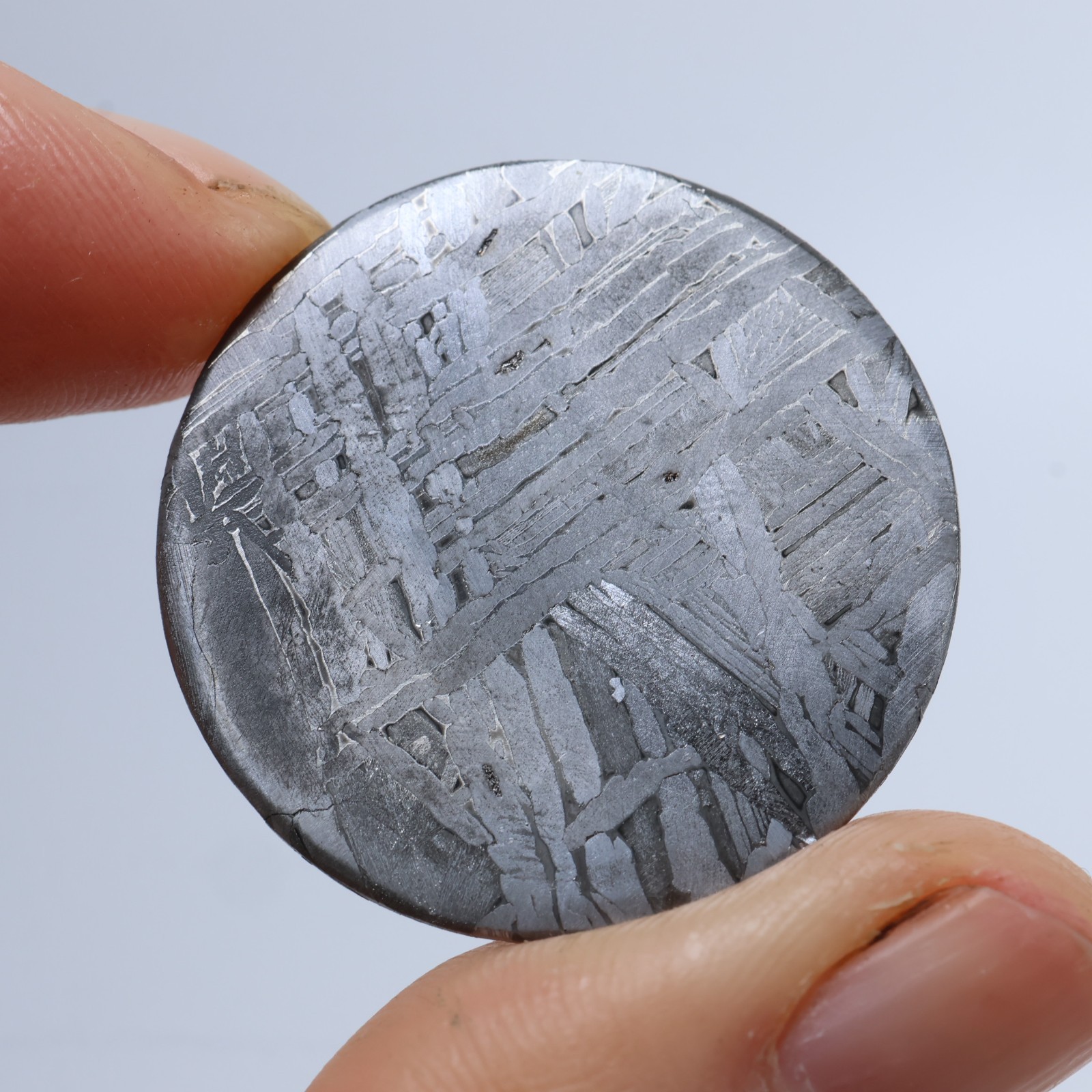 Meteorite Dial,Diameter 28MM, Natural Meteorite Circular slice AB765