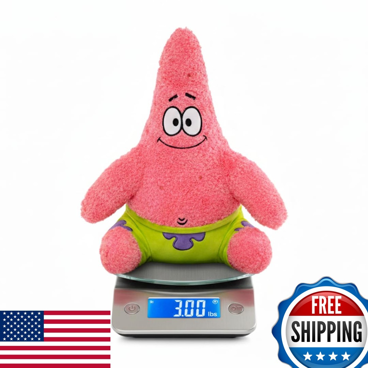 Franco Calm Spongebob Squarepants Patrick Star Bedding Super Soft Calming 3Lb