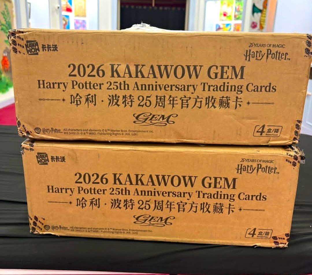 2026 Kakawow GEM Harry Potter 25th Anniversary – Factory Sealed Case