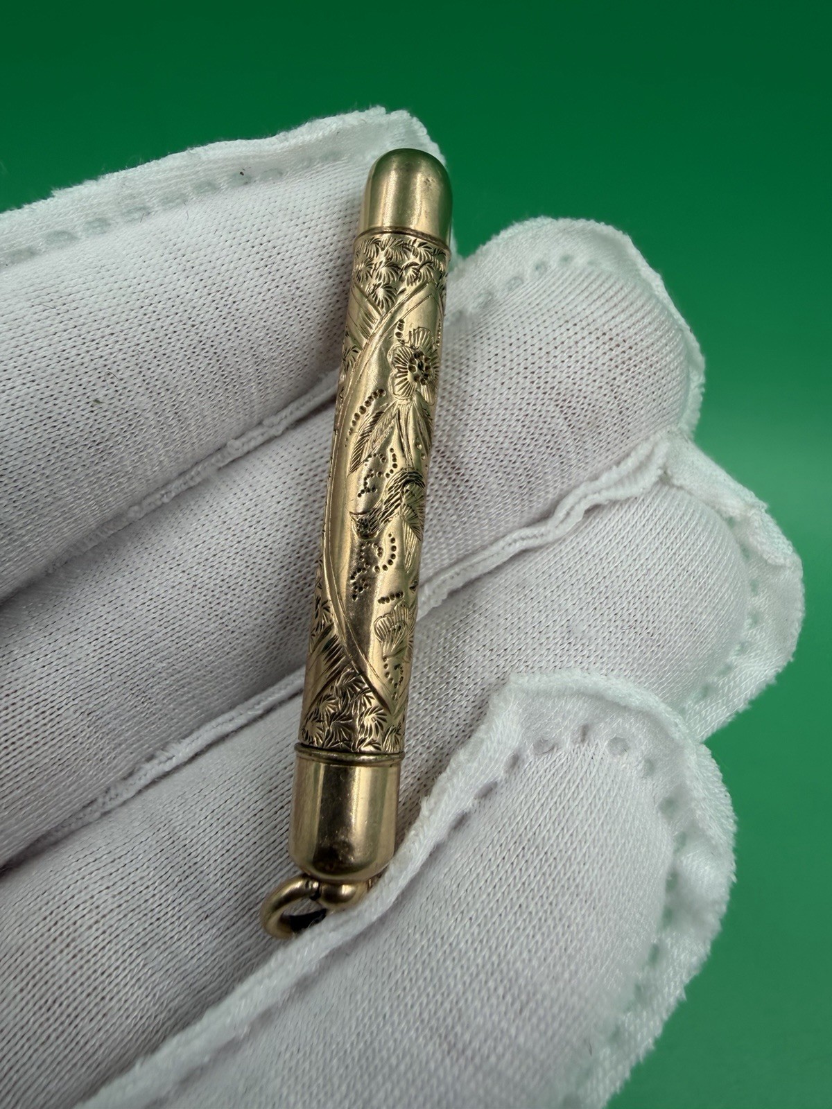 VINTAGE 14k GOLD FILLED TELESCOPING MECHANICAL PENCIL MADE IN USA
