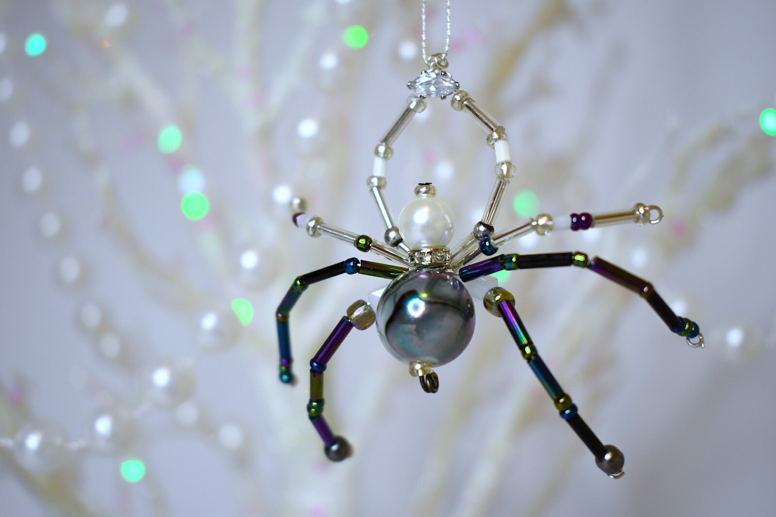 Valentines Day Spider Ornament \