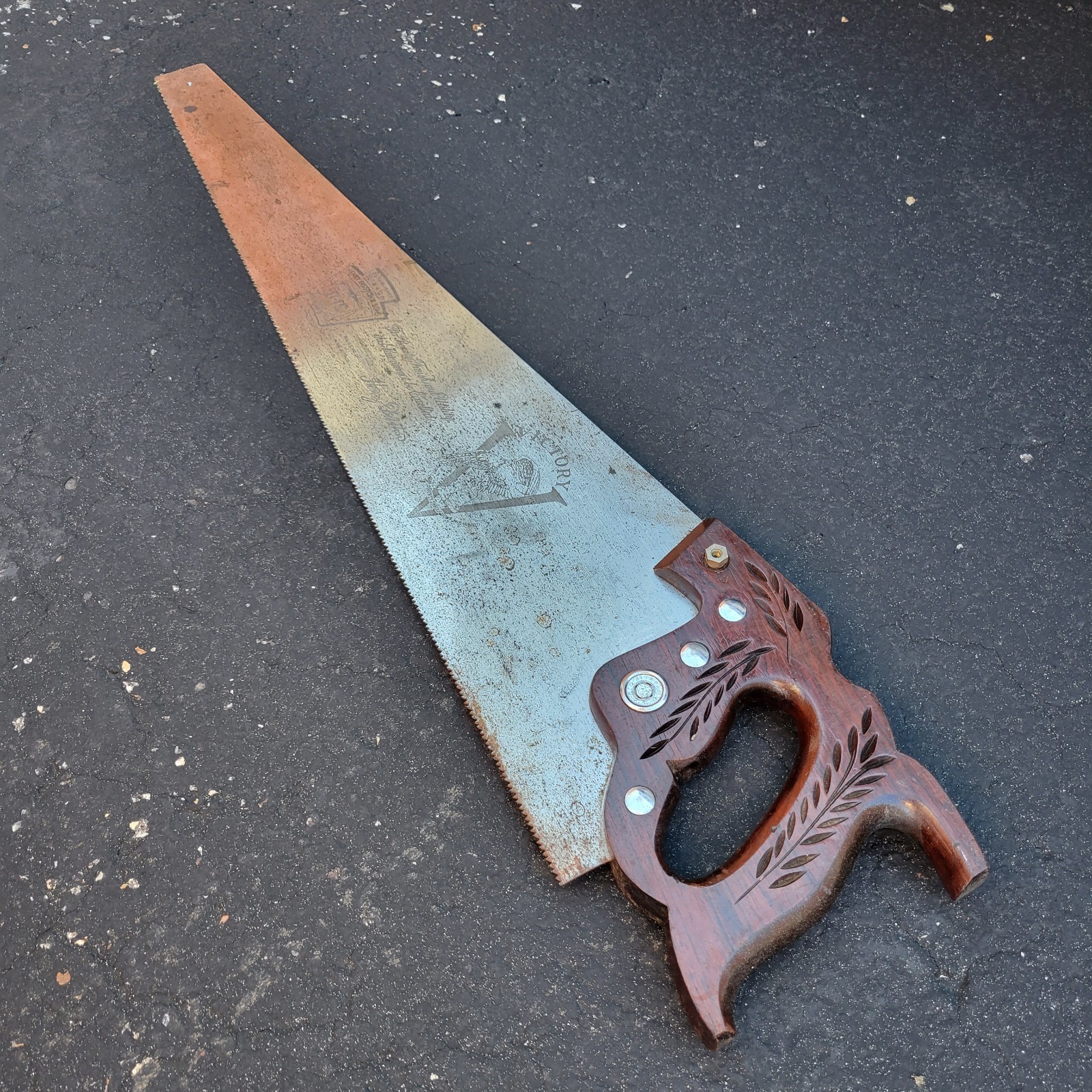 Henry Disston D-15 Hand Saw 26\