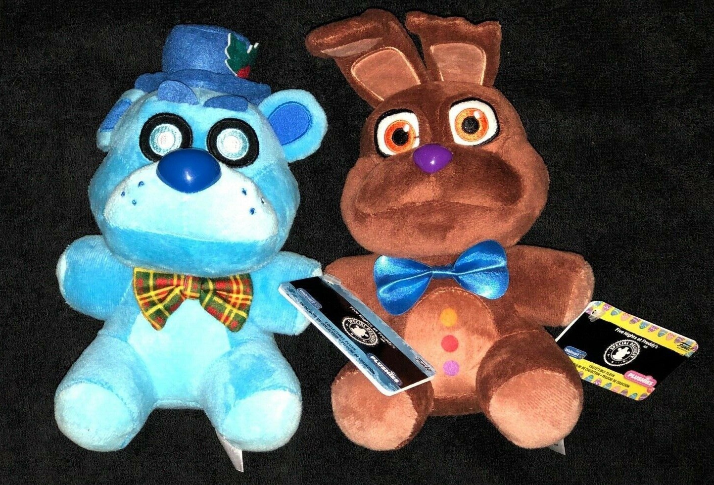 FUNKO PLUSHIES FIVE NIGHTS AT FREDDY\'S FNAF FROSTBEAR FREDDY & CHOCOLATE BONNIE