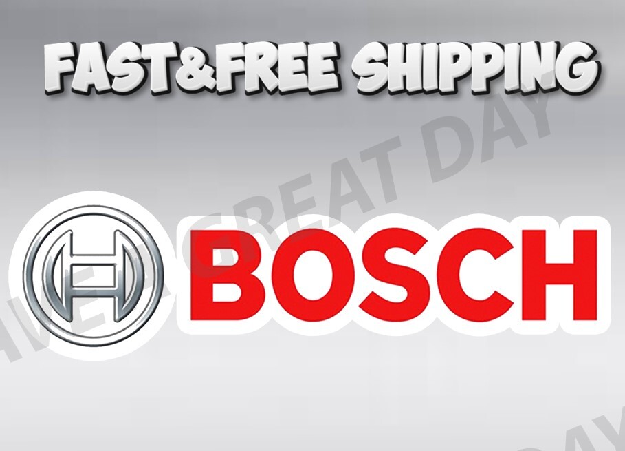 Bosch Tools Logo Sticker / Vinyl Decal  | 10 Sizes with TRACKING