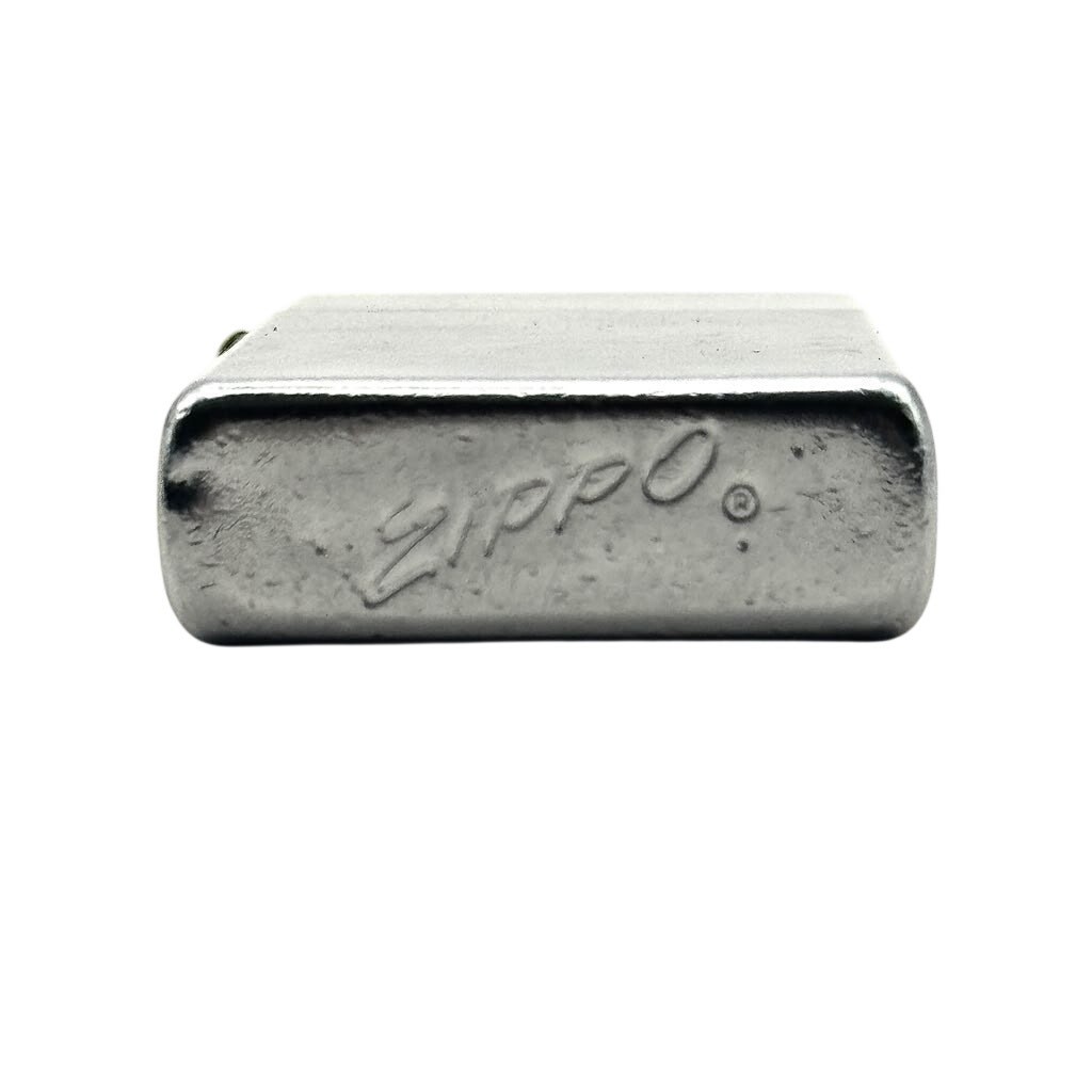 Zippo Slim 1962 Plain Chrome Windproof Lighter USA Vintage