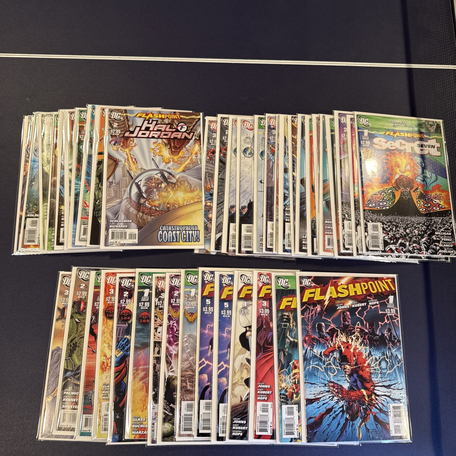 DC Comics Flashpoint Huge Run Lot 1-5 Plus Variants/Tie-In Sets 2011 42 Comics