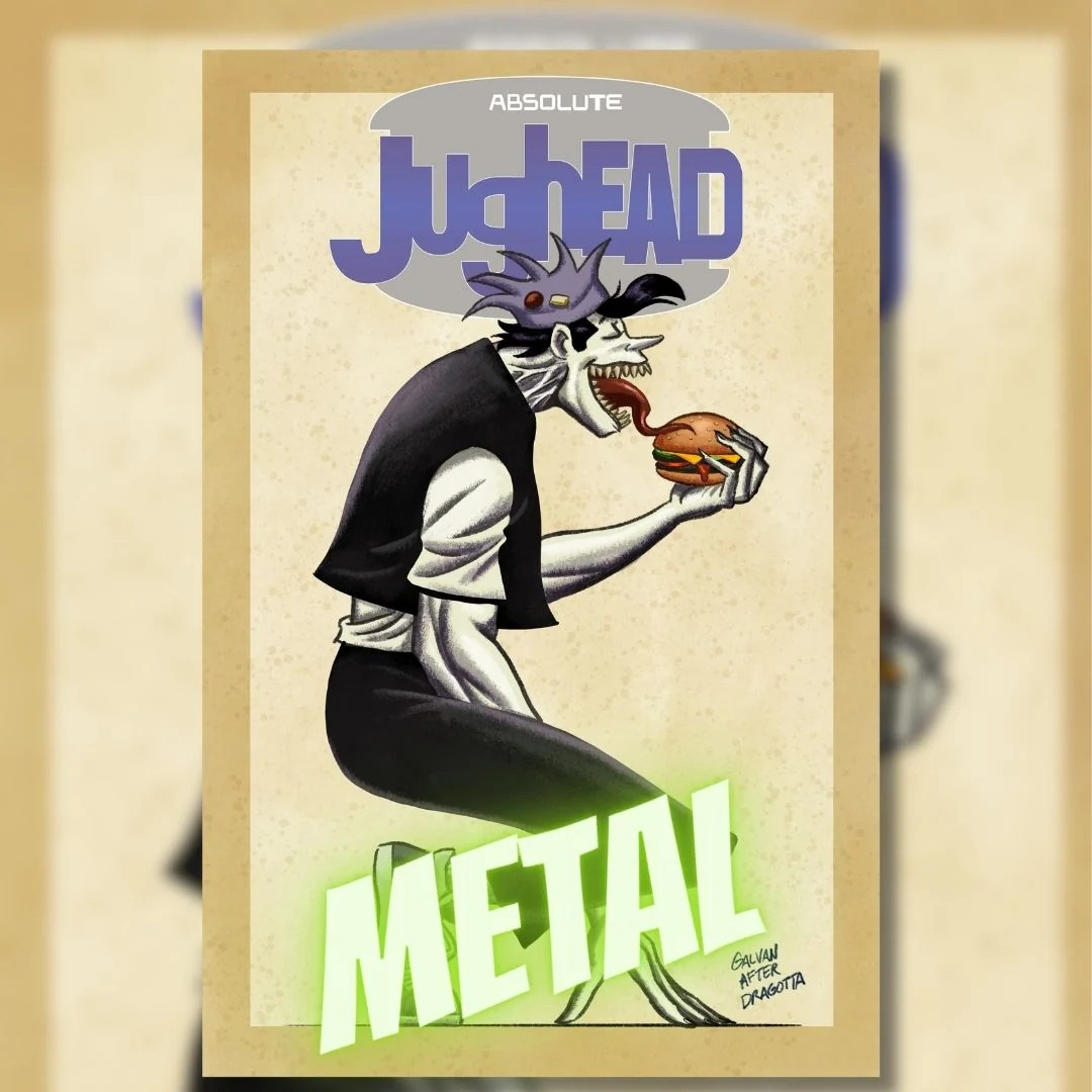 ABSOLUTE JUGHEAD METAL EXCLUSIVE JOKER HOMAGE - MOVIE MANIA - GALVAN - LTD 25