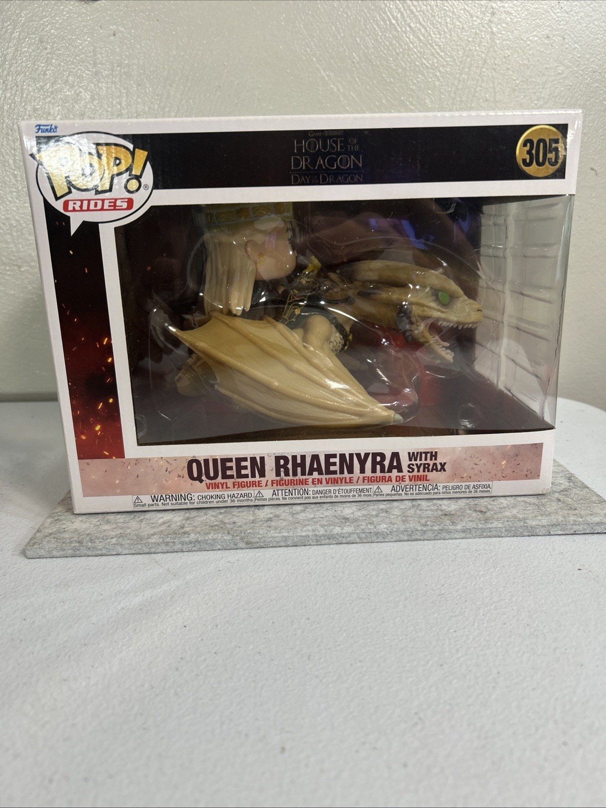 Funko Pop Rides Deluxe: Game of Thrones - Queen Rhaenyra with Syrax #305