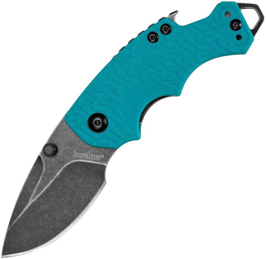 KERSHAW Teal Shuffle 8Cr13MoV Blade Bottle Opener Folding Pocket Knife