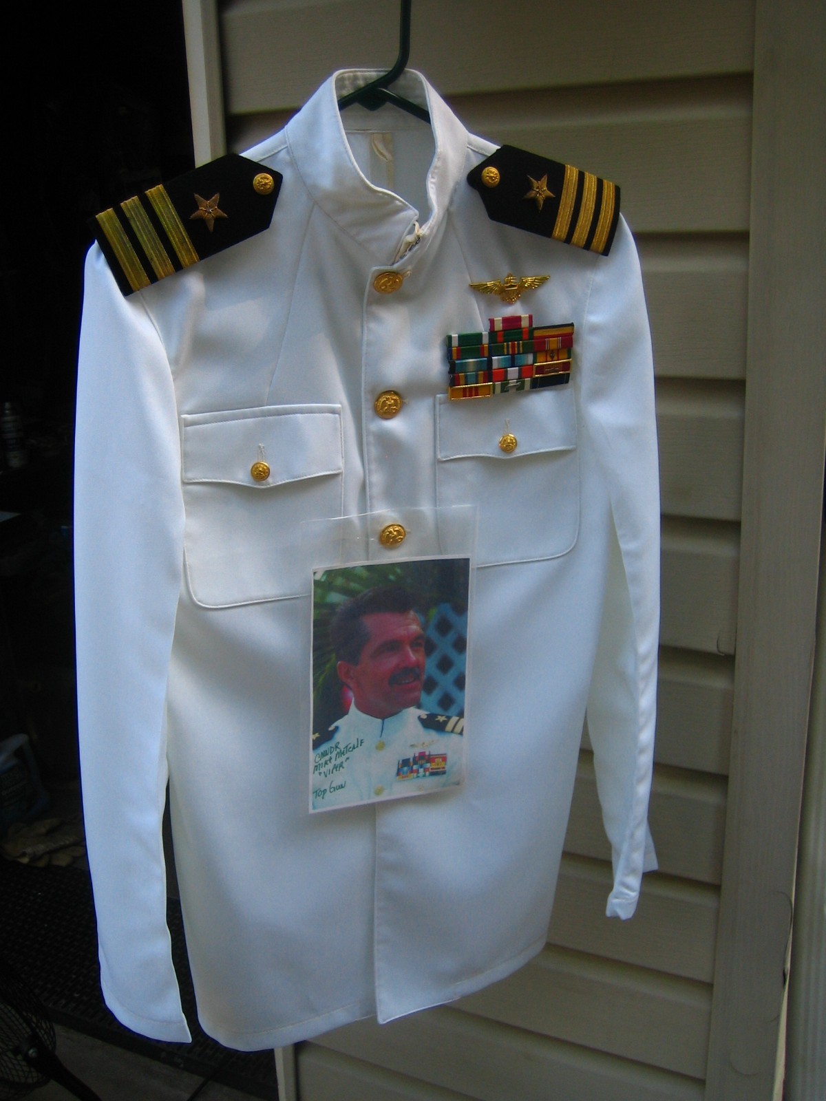 Top Gun Maverick - Commander Mike Metcalf Uniform Dress White