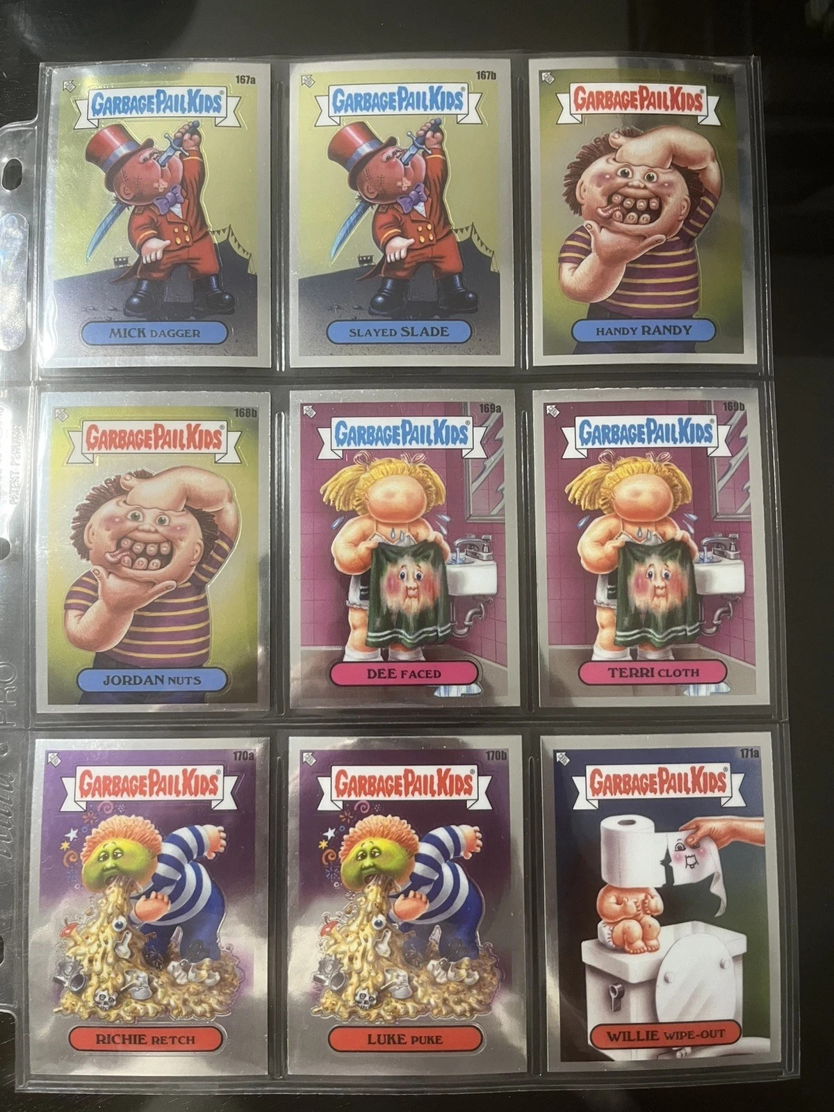 GARBAGE PAIL KIDS CHROME 5 COMPLETE 100-CARD BASE SET +WRAPPER 2022 5TH SERIES