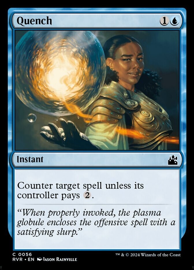 [MTG] Quench (0056) (RVR) NM