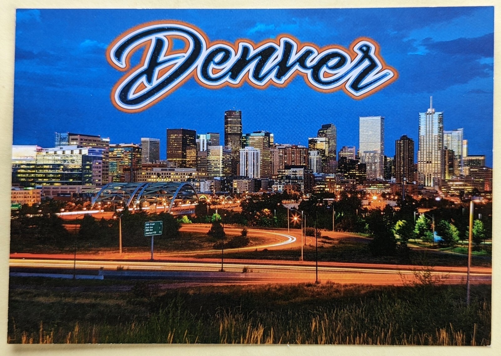 Postcard CO: Denver, Colorado