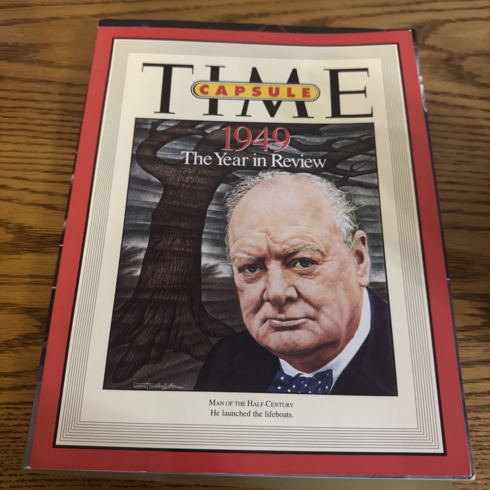 1999 Time Magazine - Time Capsule of 1949 The Year in Review~Winston Churchill