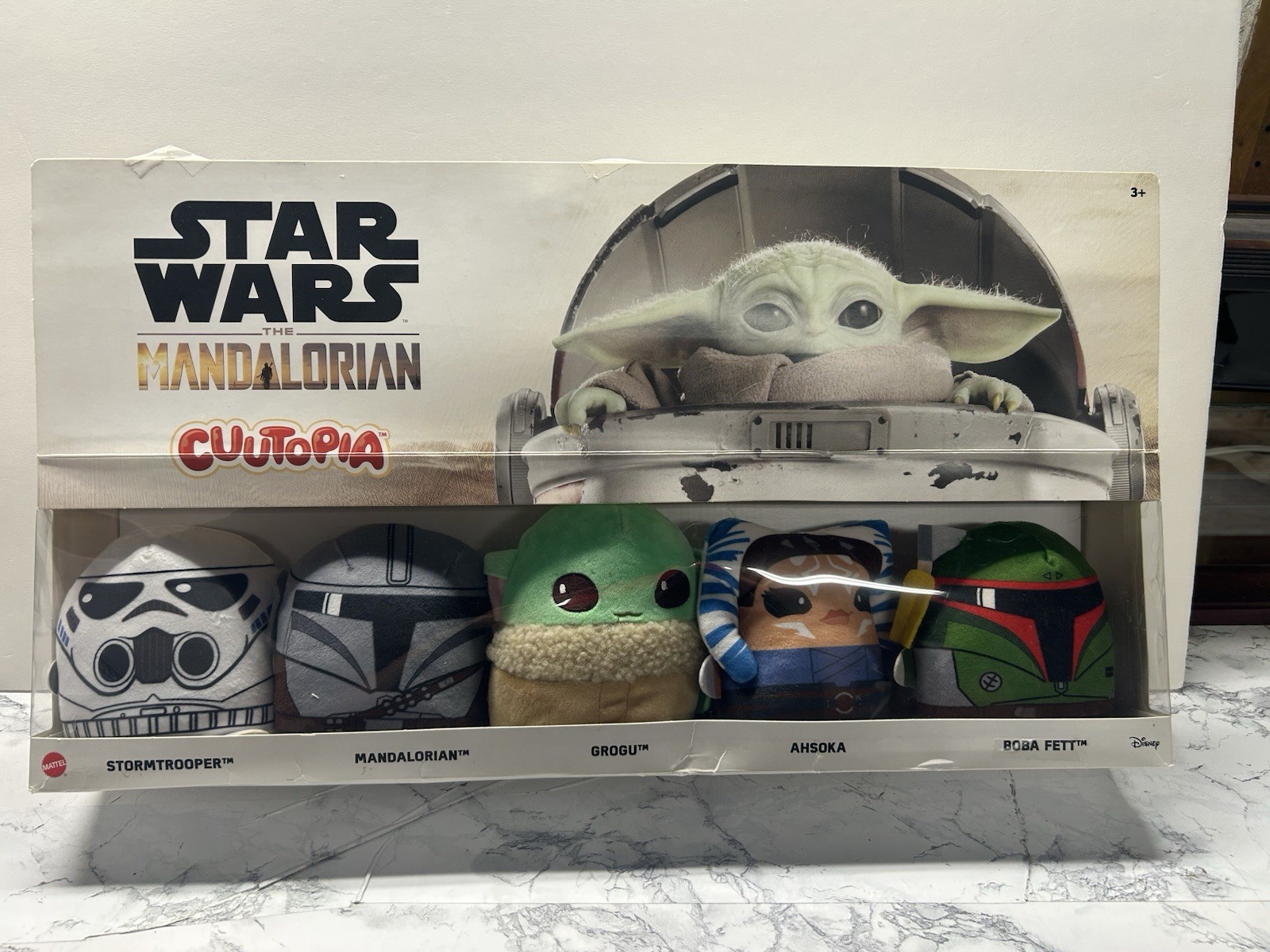 Star Wars The Mandalorian Cuutopia Collectors Set Of 5, Rare Hard To Find. New