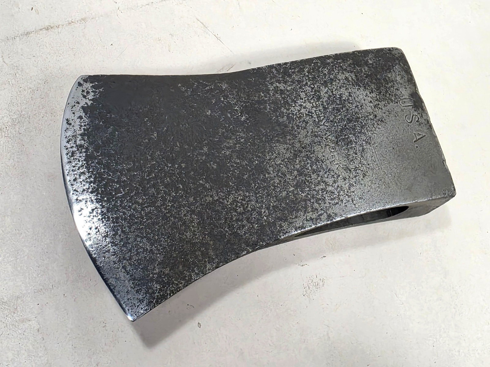 Vintage True Temper Flint Edge Kelly Works USA Axe Connecticut Connie Pattern 