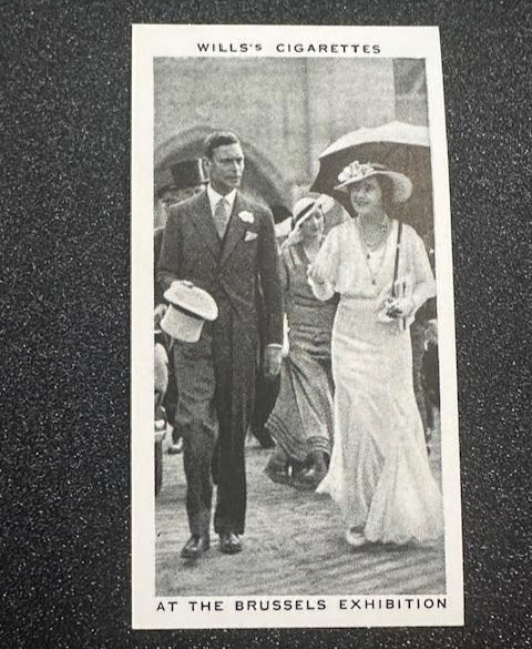 1937 Wills Our King and Queen Tobacco At The Brussels Exhibition #39  NM