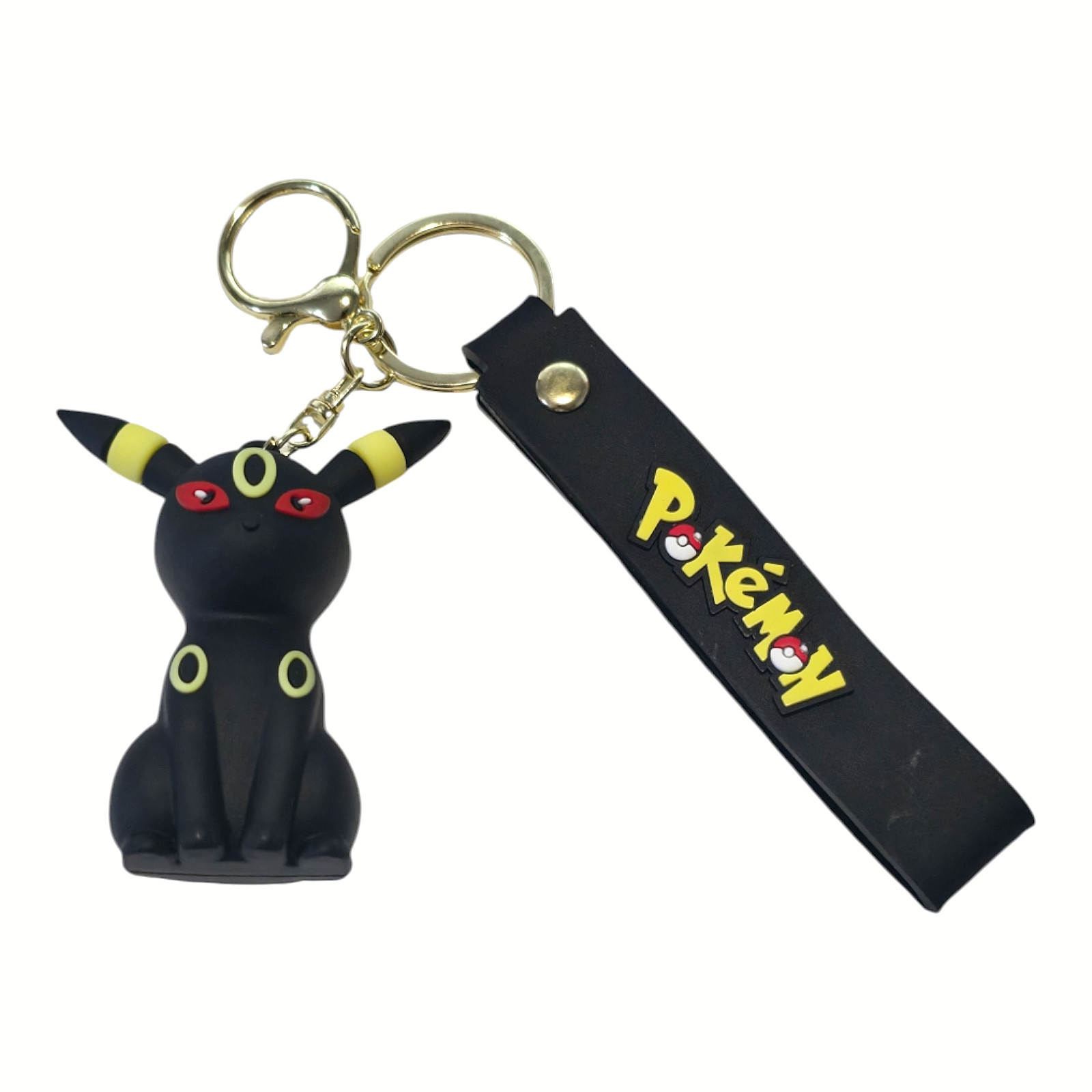 Pokemon Umbreon Keychain Purse Backpack Zipper Charm Brand New 