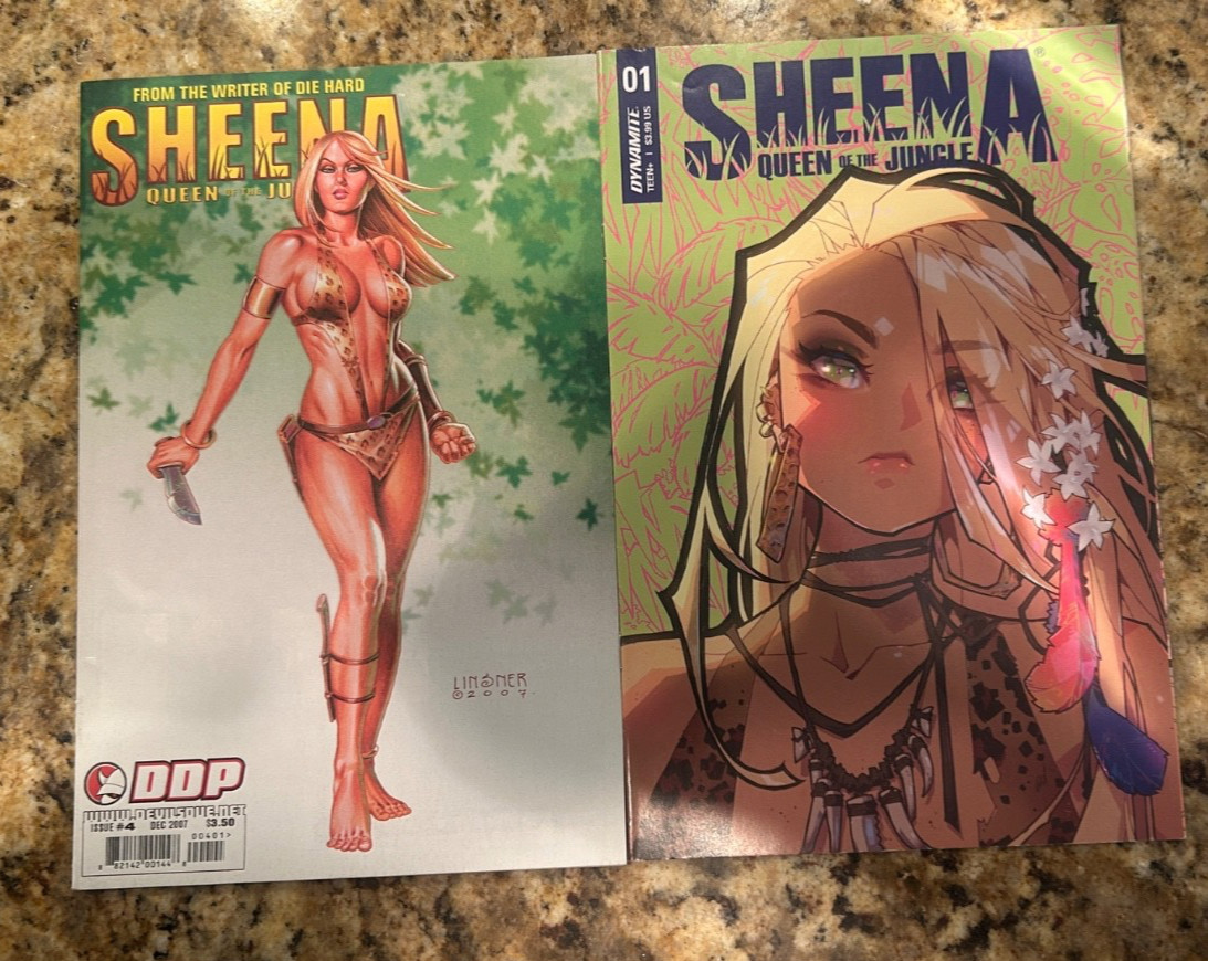 SHEENA Queen of the Jungle #4 (2007) Lisner Devils Due High Grade