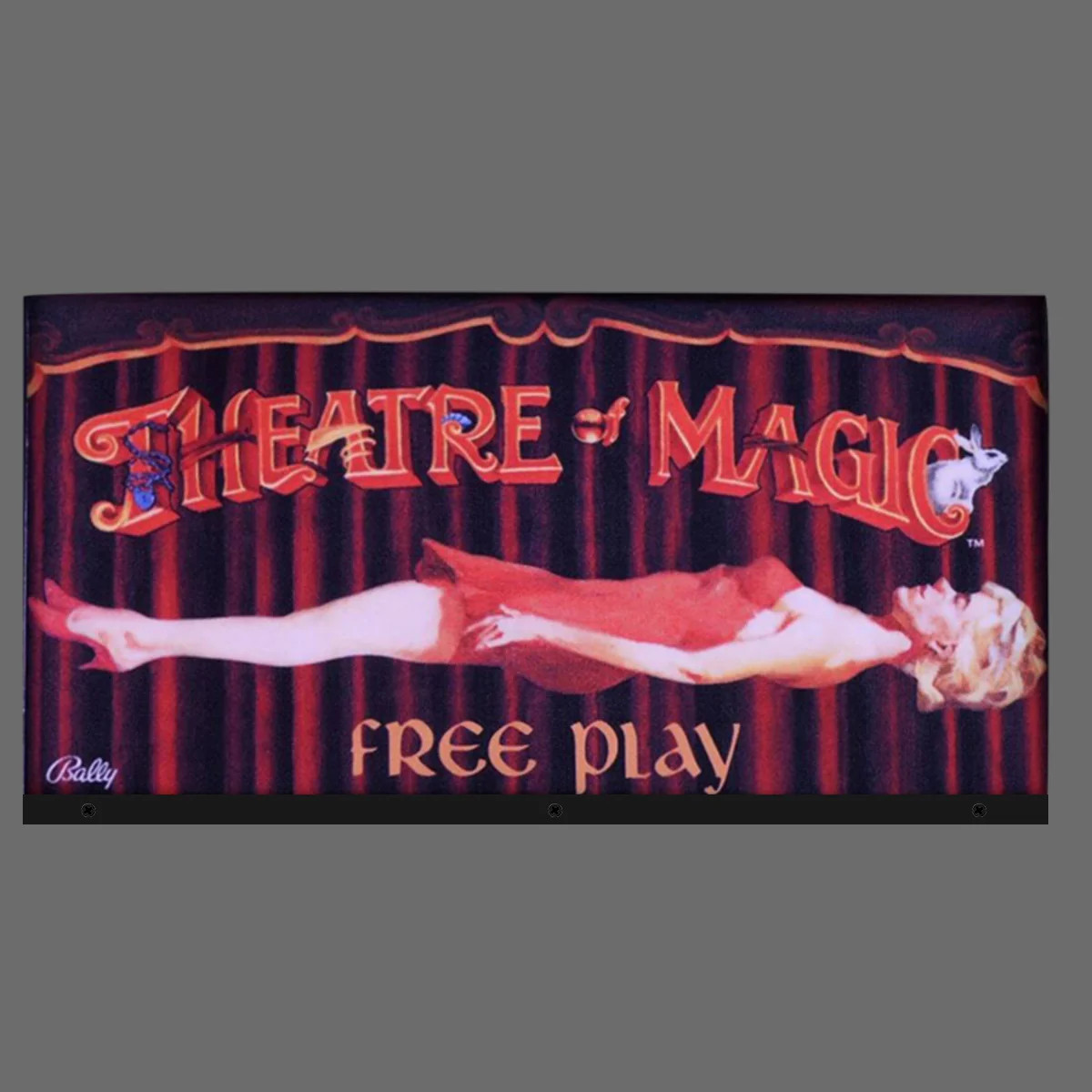 Theatre of Magic Pinball Topper Acrylic Led RGB Topper for Pinball Machine