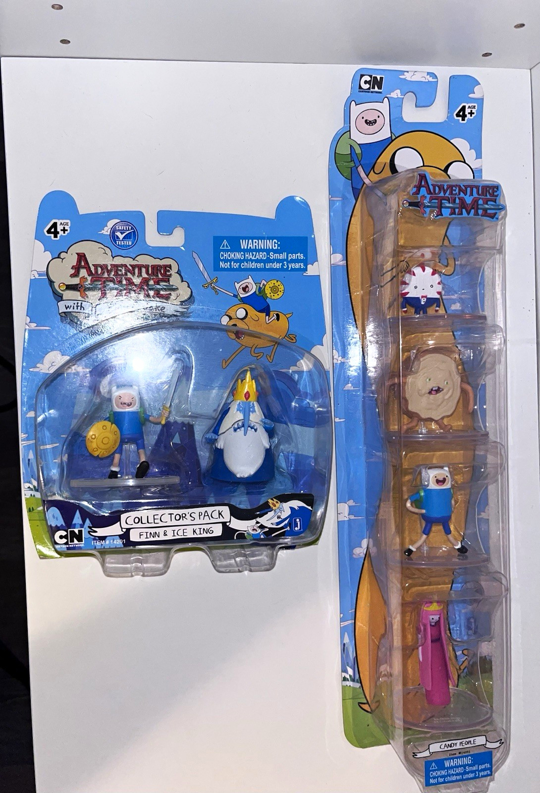 Jazwares Adventure Time Collector\'s Pack Figures Lot Candy People Finn Ice King