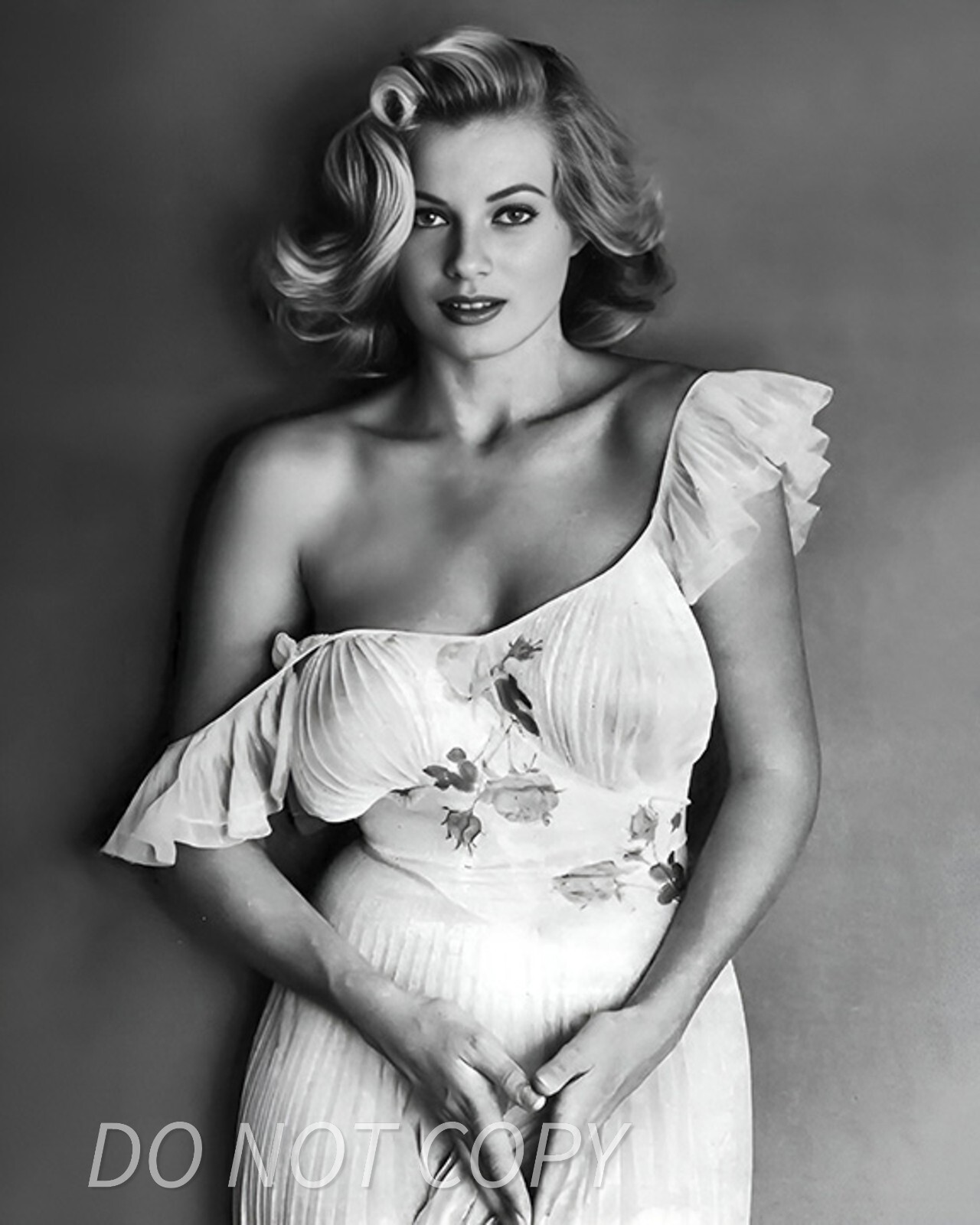 Vintage ANITA EKBERG 💜 8x10 Publicity Photo - 1950s Glamour Actress - CineArchi