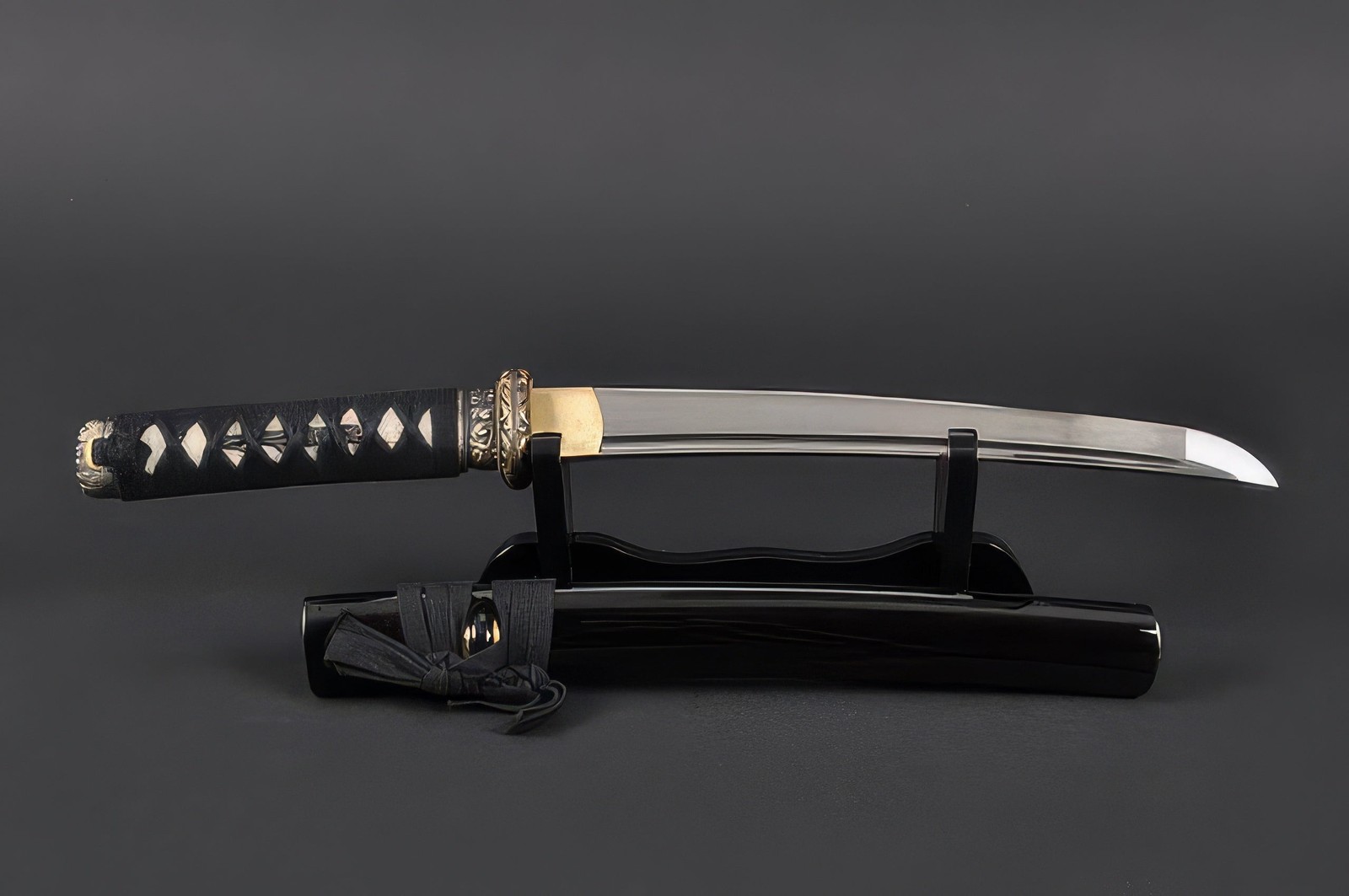Wave Tanto - 1080 Carbon Steel Hand Forged Full Tang Battle Ready Sharp