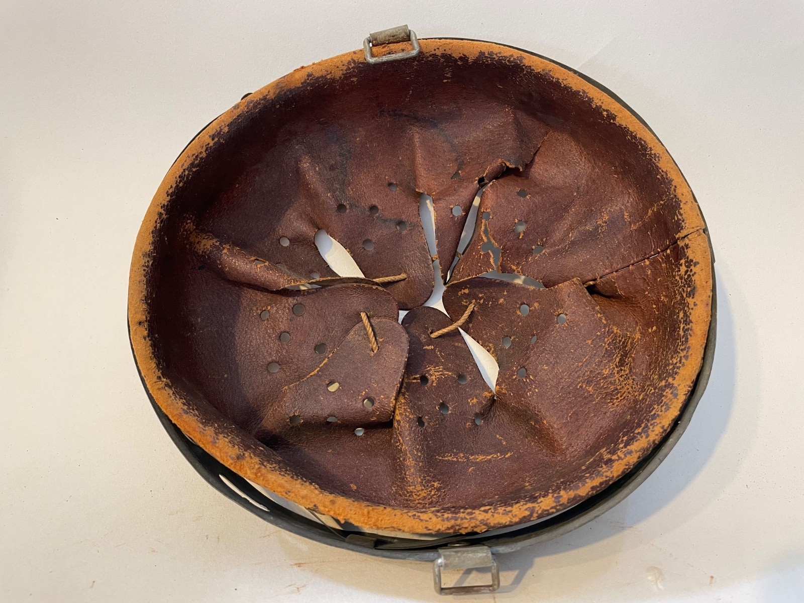 WW2 German helmet liner, size  68/60 - Original