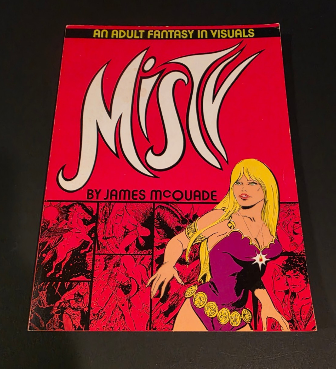 Misty: Adult Fantasy in Visuals 1972 Fourth Printing ☆ Authentic ☆