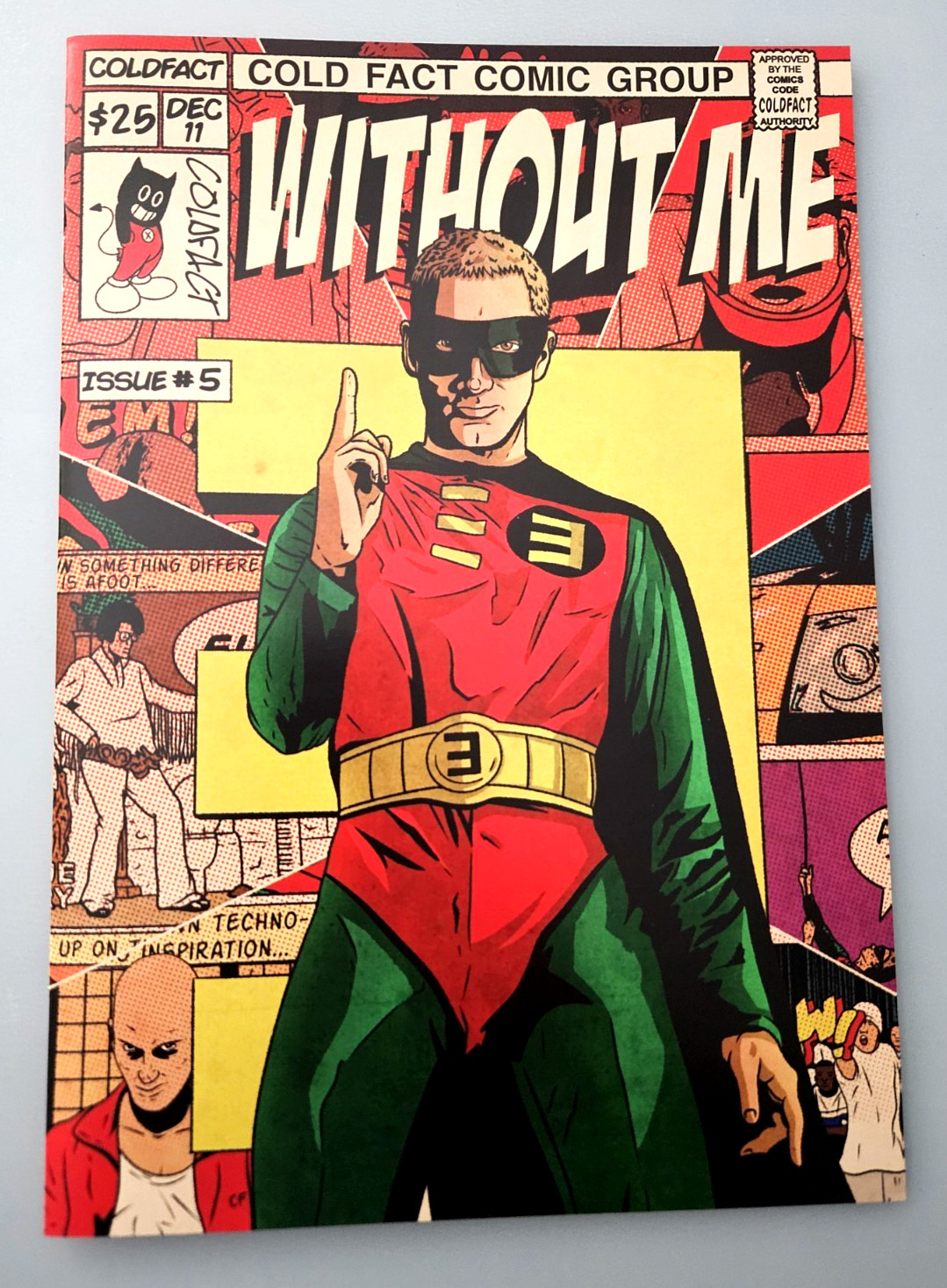 Eminem's “Without Me“ Issue #5 Cold Fact Comic Group Ethan Du Plooy