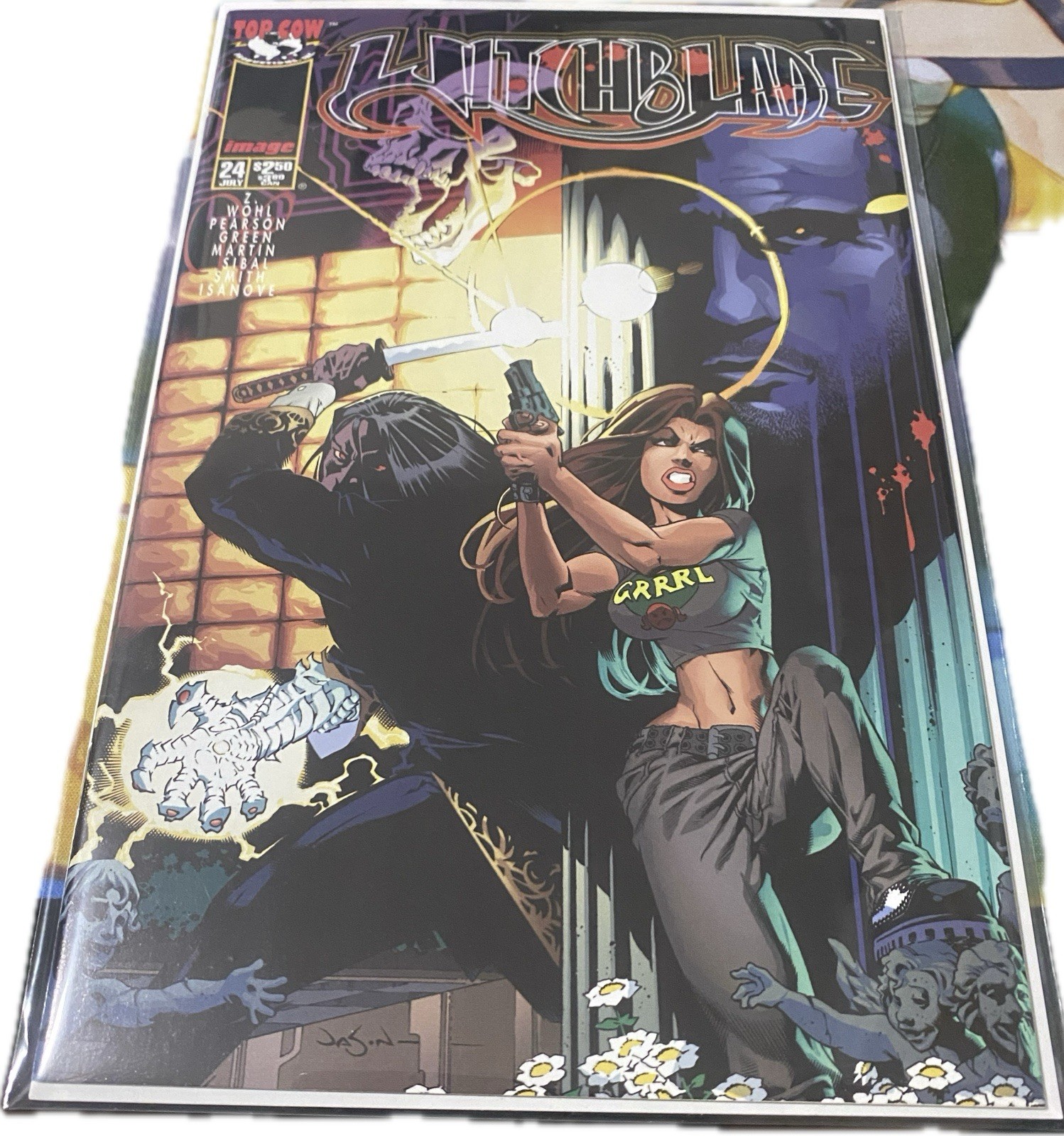 Witchblade #24 First Printing Jason Variant Top Cow Comic Book