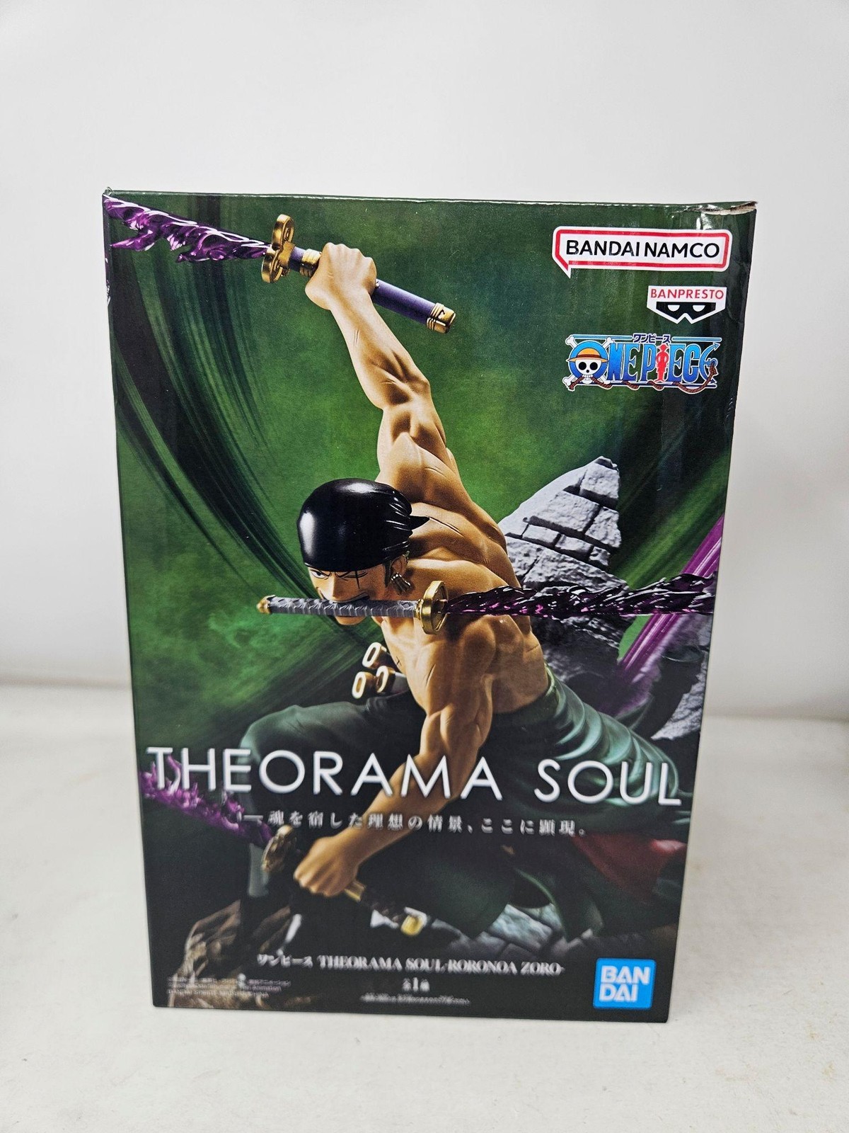 Banpresto Theorama Soul One Piece Roronoa Zoro Anime PVC Figure New Boxed