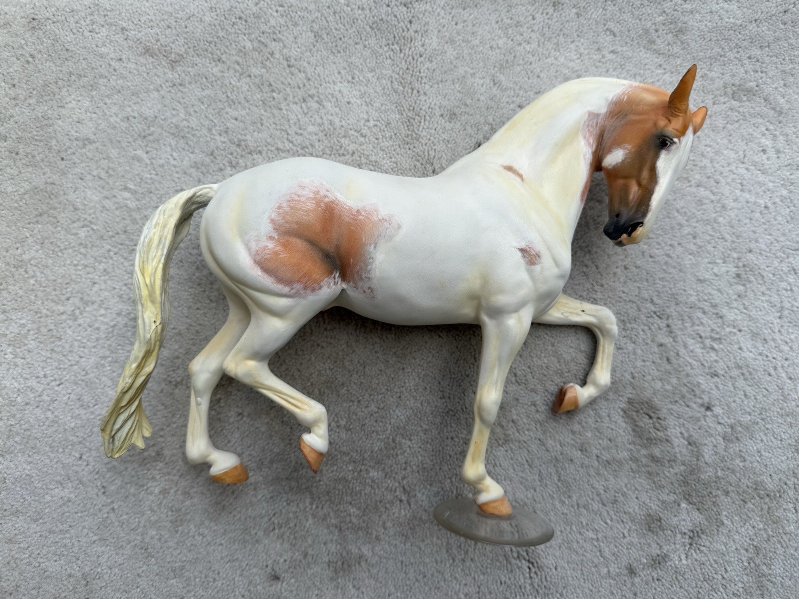 Cool OOAK Custom Breyer Horse “Old Painting” Style Light Pinto Keltic Salinero