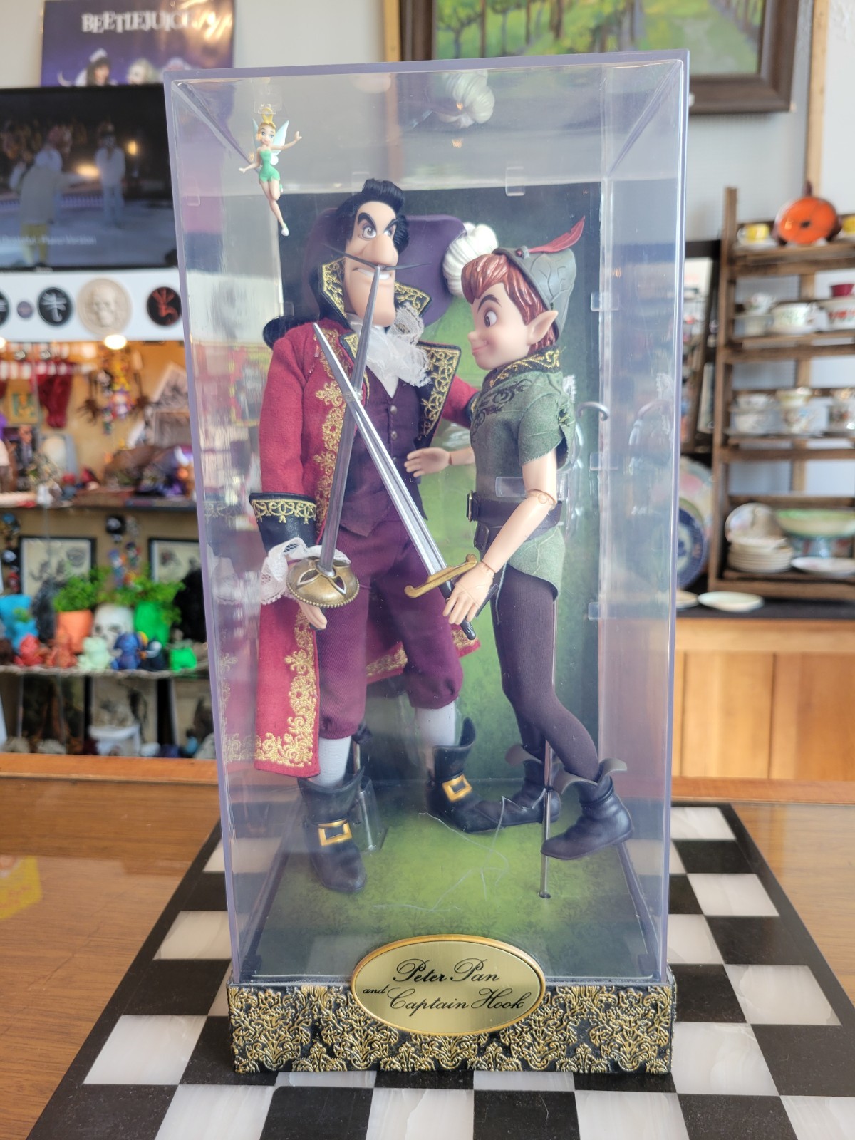 Peter Pan & Captain Hook -Disney Collection- 3033/6000- Never Taken Out Of Box. 