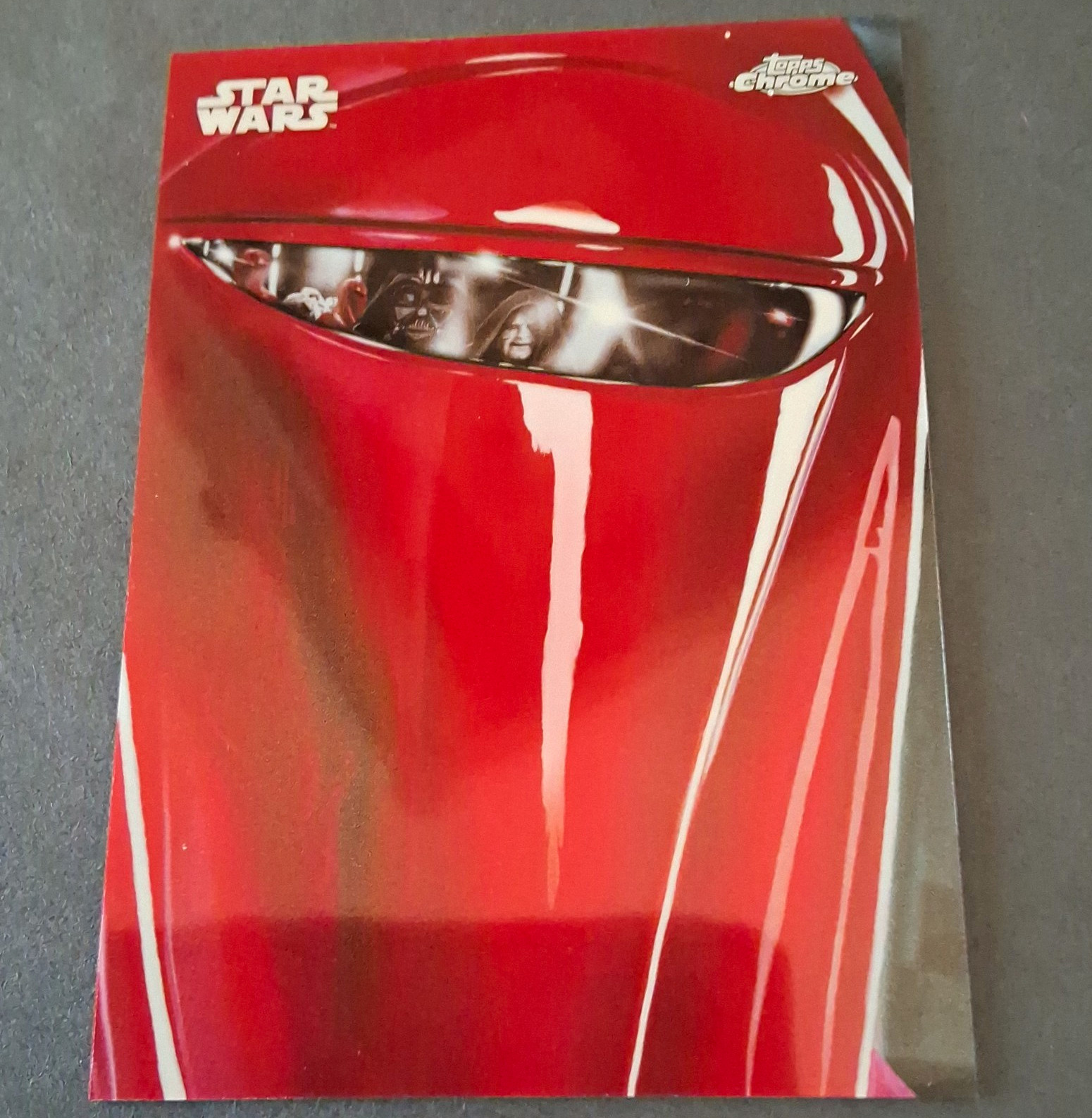 2026 Topps Chrome  Star Wars Reflections Insert R-18 The Emperor's Arrival