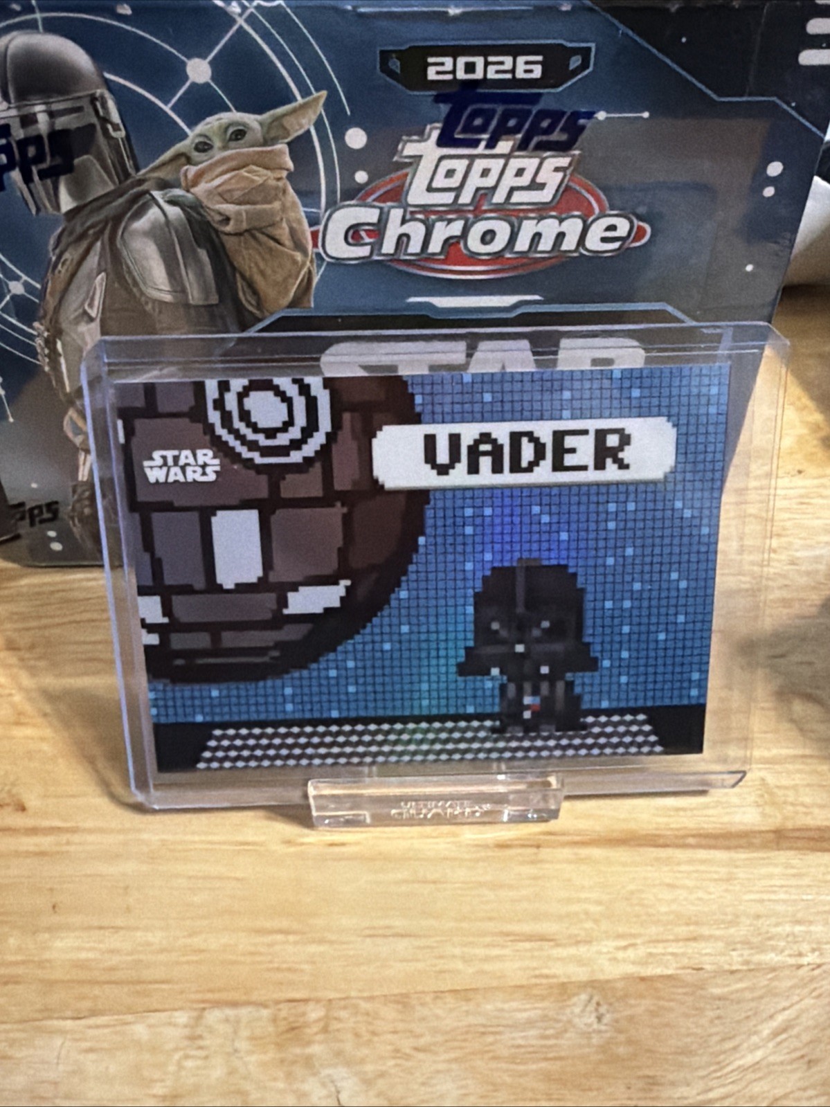 2026 Topps Chrome Star Wars DARTH VADER  Bonus Stage Insert SSP